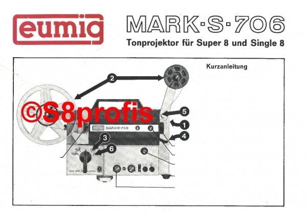 Bedienungsanleitung Eumig MARK-S-706